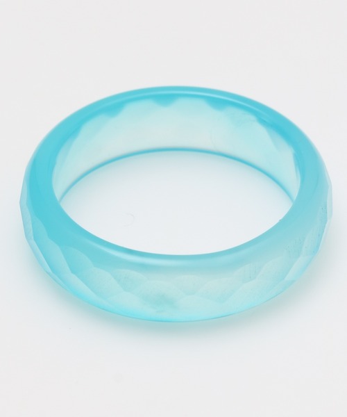 チャイハネ（チャイハネ）の「【チャイハネ】カッティーストーンリング（リング・レディース・グリーン/ピンク/カラフル/ライトブルー/ブラック/ブルー・FREE）」の4枚目の写真