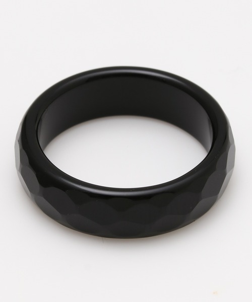 チャイハネ（チャイハネ）の「【チャイハネ】カッティーストーンリング（リング・レディース・グリーン/ピンク/カラフル/ライトブルー/ブラック/ブルー・FREE）」の2枚目の写真