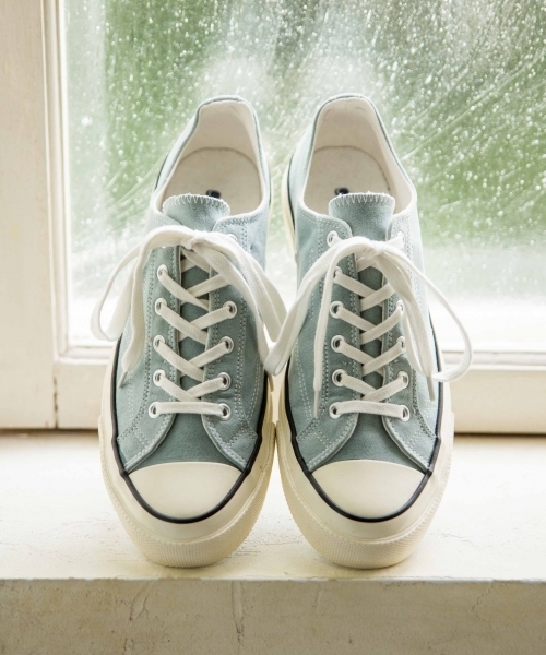 GLOBAL WORK(グローバルワーク)の「フェイクスエード2WAYスニーカー/768931(スニーカー・メンズ・ライトブルー/ブラック/ホワイト・LARGE/MEDIUM/SMALL)」の3枚目の写真