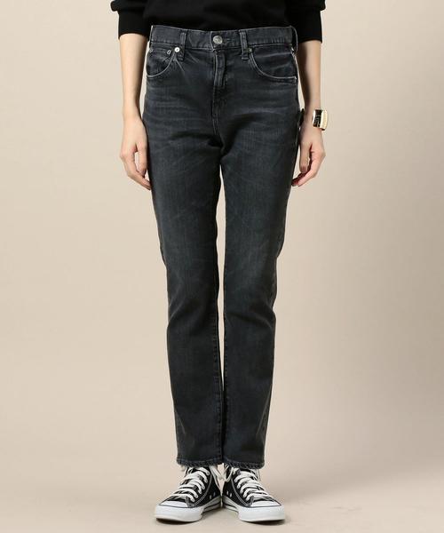 BEAUTY&YOUTH UNITED ARROWS（ビューティーアンドユースユナイテッドアローズ）の「＜RED CARD＞LIBERTY ブラックデニムパンツ ◆（デニムパンツ・レディース・ブラック・22/23/24）」の3枚目の写真