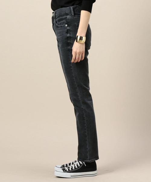 BEAUTY&YOUTH UNITED ARROWS（ビューティーアンドユースユナイテッドアローズ）の「＜RED CARD＞LIBERTY ブラックデニムパンツ ◆（デニムパンツ・レディース・ブラック・22/23/24）」の4枚目の写真