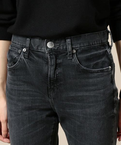 BEAUTY&YOUTH UNITED ARROWS（ビューティーアンドユースユナイテッドアローズ）の「＜RED CARD＞LIBERTY ブラックデニムパンツ ◆（デニムパンツ・レディース・ブラック・22/23/24）」の6枚目の写真