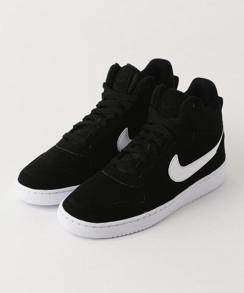 NIKE（ナイキ）の「NIKE（ナイキ） ウィメンズ コート バーロウ MID SL（スニーカー・レディース・ブラック/ホワイト・23.5cm/24.5cm/24cm/25cm/23cm）」の3枚目の写真