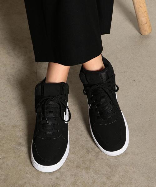 NIKE（ナイキ）の「NIKE（ナイキ） ウィメンズ コート バーロウ MID SL（スニーカー・レディース・ブラック/ホワイト・23.5cm/24.5cm/24cm/25cm/23cm）」の11枚目の写真