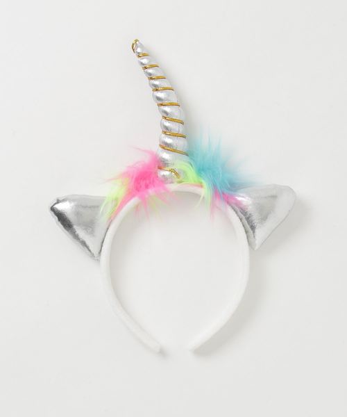 WEGO（ウィゴー）の「WEGO/ユニコーンカチューシャ（コスチューム/パーティーグッズ・レディース・ピンク/パープル/シルバー・FREE）」の3枚目の写真