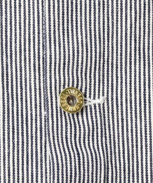 UNIVERSAL OVERALL(ユニバーサルオーバーオール)の「【別注】 <UNIVERSAL OVERALL(ユニバーサル オーバーオール)> COVERALL/カバーオール(カバーオール・メンズ・ダークグレー/ベージュ/ネイビー・LARGE/MEDIUM/SMALL)」の22枚目の写真