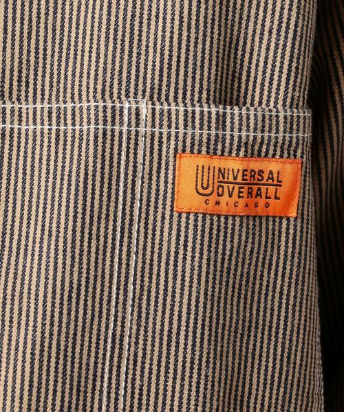 UNIVERSAL OVERALL(ユニバーサルオーバーオール)の「【別注】 <UNIVERSAL OVERALL(ユニバーサル オーバーオール)> COVERALL/カバーオール(カバーオール・メンズ・ダークグレー/ベージュ/ネイビー・LARGE/MEDIUM/SMALL)」の17枚目の写真