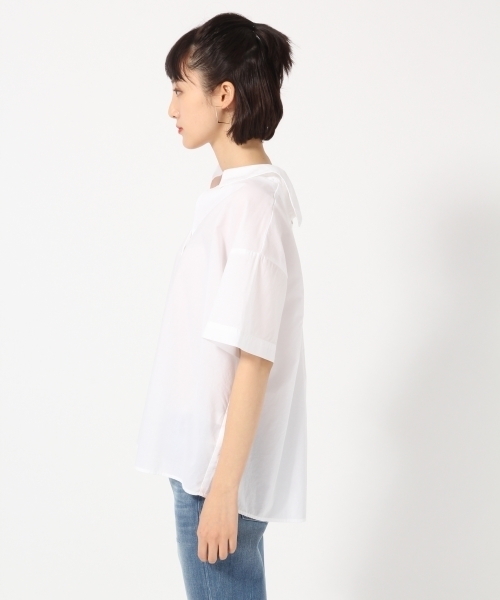 LOWRYS FARM(ローリーズファーム)の「スキッパーシャツ 784504 (シャツ/ブラウス・レディース・レッド/オフホワイト/チェック/ストライプ・MEDIUM/LARGE)」の13枚目の写真