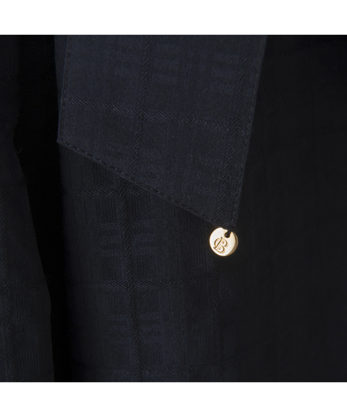 ブルーレーベルクレストブリッジ マイクロチェック ニットコンビワンピース BLUE LABEL CRESTBRIDGE（ブルーレーベルクレストブリッジ）の