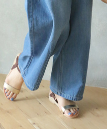 LBC | 【WEB限定 LLサイズ有り】スリムベルトサンダル(サンダル)