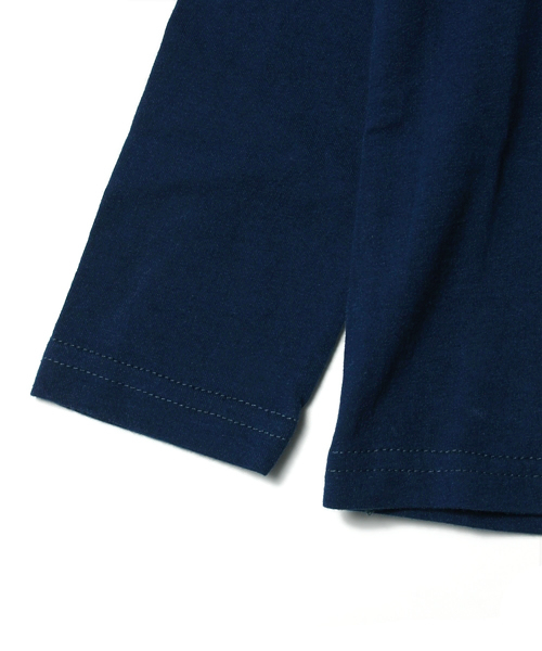 coen（コーエン）の「［KIDS］PARKIESフットボールカットソー（Tシャツ/カットソー・キッズ・ホワイト/ネイビー・S/100/M/110/L/120/XL/130/140/150）」の5枚目の写真