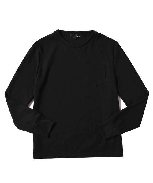 JOKER(ジョーカー)の「ワッフルポケット長袖Tシャツ(Tシャツ/カットソー・メンズ・ブラック/ベージュ/オフホワイト/カーキ/ピンク/ブルー系その他・L/M/XL)」の8枚目の写真