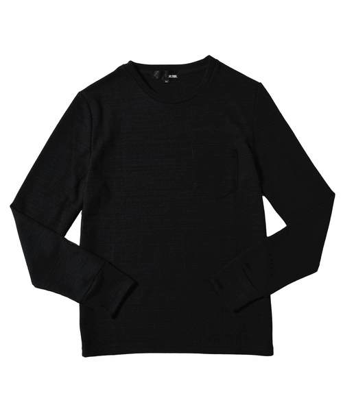 JOKER(ジョーカー)の「ワッフルポケット長袖Tシャツ(Tシャツ/カットソー・メンズ・ブラック/ベージュ/オフホワイト/カーキ/ピンク/ブルー系その他・L/M/XL)」の12枚目の写真