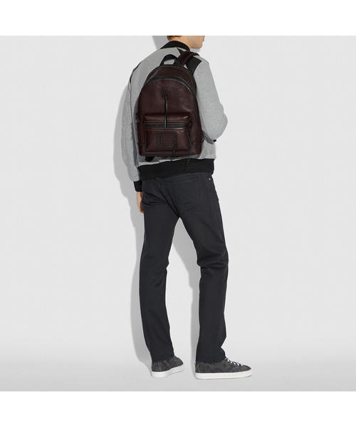COACH コーチ アカデミー バックパック ウィズ ワイルド