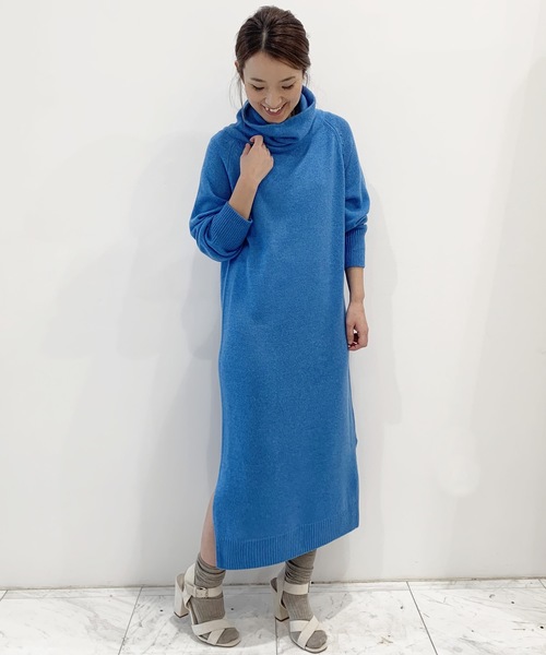 Banner Barrett（バナーバレット）の「TURTLE KNIT DRESS/ オフ