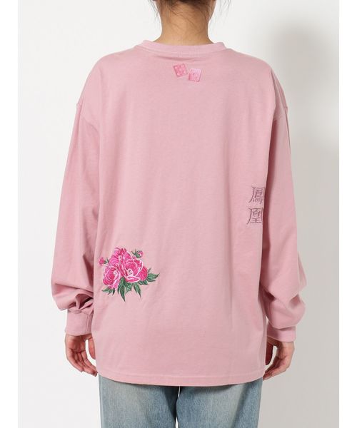 jouetie（ジュエティ）の「ジャパンロンT（Tシャツ/カットソー・レディース・ブラック/オフホワイト/ベビーピンク・MEDIUM）」の22枚目の写真