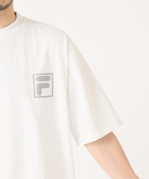 FILA（フィラ）の「FILA / フィラ 別注 ロゴ プリント Tシャツ（Tシャツ/カットソー・メンズ・ホワイト/ブルー/ブラック・X-LARGE/LARGE/MEDIUM）」の7枚目の写真