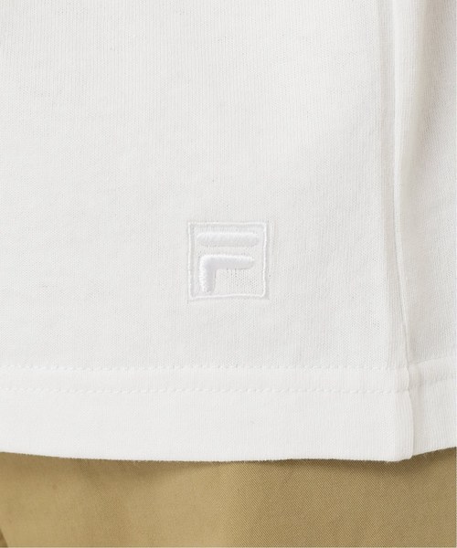 FILA（フィラ）の「FILA / フィラ 別注 ロゴ プリント Tシャツ（Tシャツ/カットソー・メンズ・ホワイト/ブルー/ブラック・X-LARGE/LARGE/MEDIUM）」の12枚目の写真