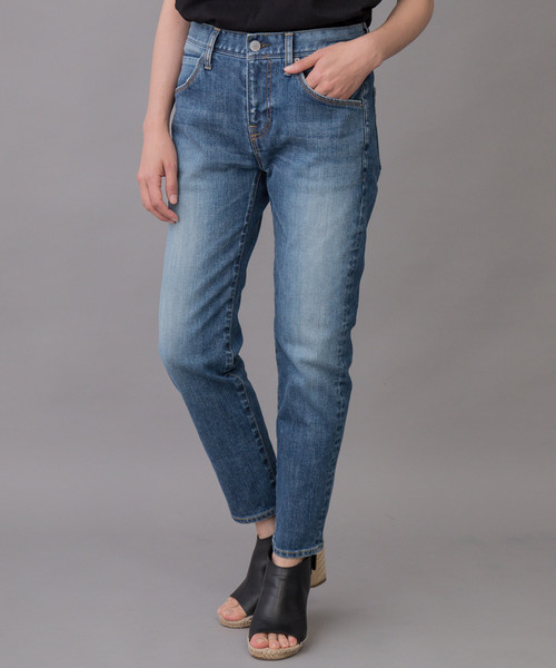 Munich(ミューニック)の「【Munich定番】スラウチテーパードデニムパンツ(デニムパンツ・レディース・インディゴブルー・S/M/XS/XXS)」の8枚目の写真