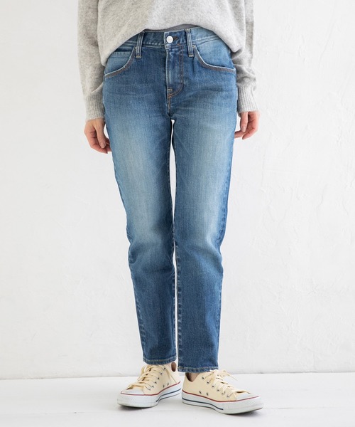 Munich(ミューニック)の「【Munich定番】スラウチテーパードデニムパンツ(デニムパンツ・レディース・インディゴブルー・S/M/XS/XXS)」の9枚目の写真