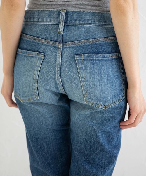 Munich(ミューニック)の「【Munich定番】スラウチテーパードデニムパンツ(デニムパンツ・レディース・インディゴブルー・S/M/XS/XXS)」の15枚目の写真