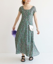 SLOBE citron. ペイズリーフレアワンピース◆
