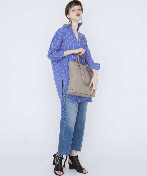 TOPKAPI（トプカピ）の「シュリンクレザーダブルハンドルA4トート
