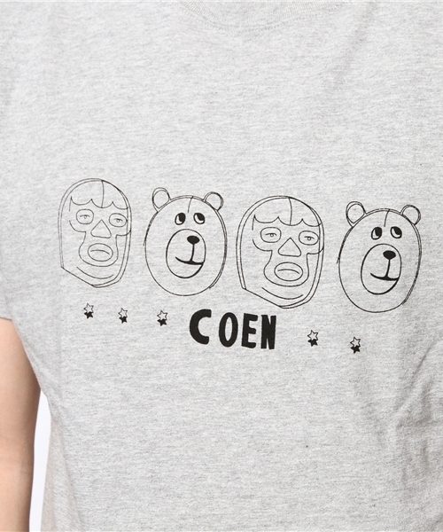 coen(コーエン)の「viva coen プリントTシャツ①(Tシャツ/カットソー・メンズ・ホワイト/グレー・X-LARGE/SMALL/MEDIUM/LARGE)」の9枚目の写真