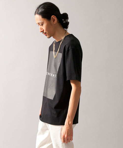 MONKEY TIME（モンキータイム）の「MT∴ NEW WHITE クルーネック BIG T（Tシャツ/カットソー・メンズ・ホワイト/ブラック・LARGE/MEDIUM/SMALL）」の4枚目の写真