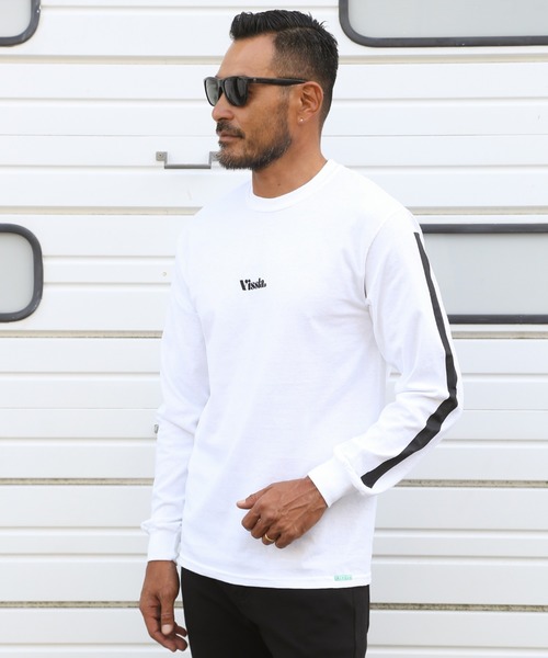 ヴィスラ (VISSLA) メンズ 長袖Tシャツ トップス Extra Strength Long Sleeve Pocket Tee (Army)