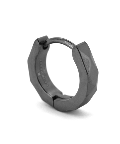 LION HEART（ライオンハート）の「【LION HEART】LH-1 WEB限定 カッティングフープピアス 03EA0015　メンズギフト/誕生日/クリスマス/プレゼント/ペアアクセ（ピアス（片耳用）・メンズ・ブラック/シルバー/ゴールド/シルバー×ゴールド/ブラック系その他3/シルバー系その他2/ブラック系その他2/シルバー系その他3/ピンク/ブルー/ブラック系その他4/ブラック系その他6/ブラック系その他5・FREE）」の21枚目の写真