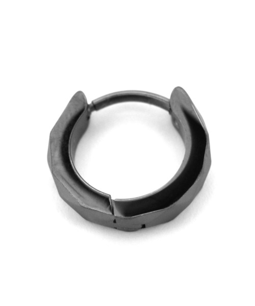 LION HEART（ライオンハート）の「【LION HEART】LH-1 WEB限定 カッティングフープピアス 03EA0015　メンズギフト/誕生日/クリスマス/プレゼント/ペアアクセ（ピアス（片耳用）・メンズ・ブラック/シルバー/ゴールド/シルバー×ゴールド/ブラック系その他3/シルバー系その他2/ブラック系その他2/シルバー系その他3/ピンク/ブルー/ブラック系その他4/ブラック系その他6/ブラック系その他5・FREE）」の22枚目の写真