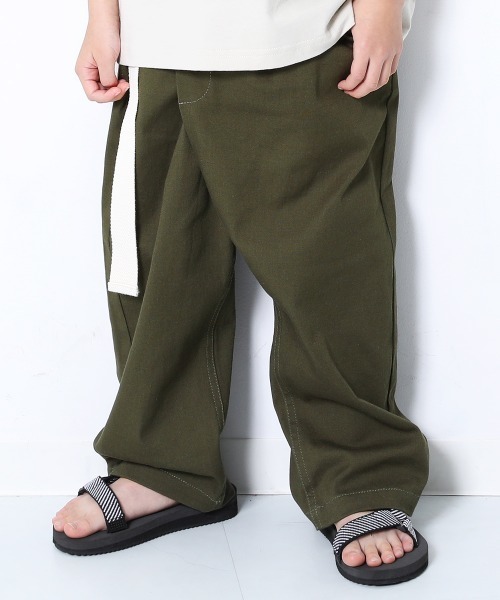 devirock(デビロック)の「ラップパンツ(その他パンツ・キッズ・ベージュ/ライトベージュ/サックスブルー/カーキ/ネイビー・110cm/100cm/120cm/130cm/140cm/150cm/160cm)」の1枚目の写真