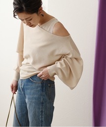 Eimee Law | 【Eimee Law】ショートニットPO×アシメタンクレイヤードニット(ニット/セーター)