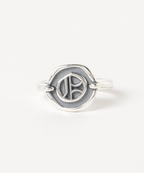 Burner(バーナー)の「【blatto 925silver】925silver シルバー イニシャルリング Cloister Black(リング・メンズ・D/H/L/P/T/X/A/E/I/M/Q/U/Y/B/F/J/N/R/V/Z/C/G/K/O/S/W・FREE)」の16枚目の写真