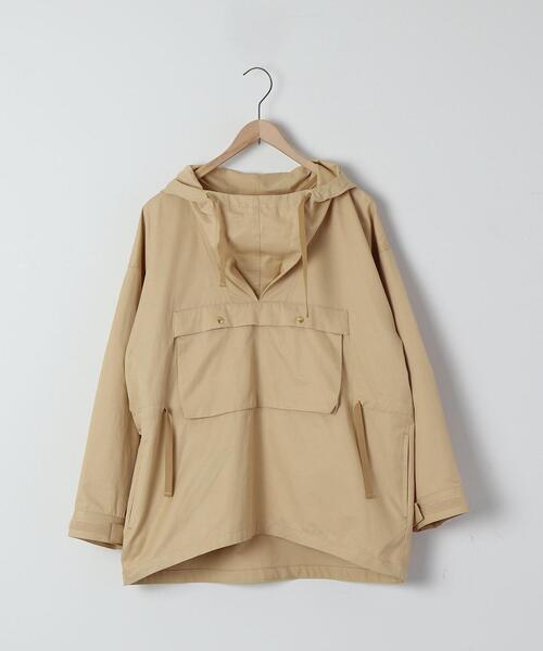 coen（コーエン）の「【WEB限定カラー】アノラックフーディーパーカー（マウンテンパーカー・レディース・ライトブルー/ベージュ/カーキ/ライトグレー・FREE）」の12枚目の写真