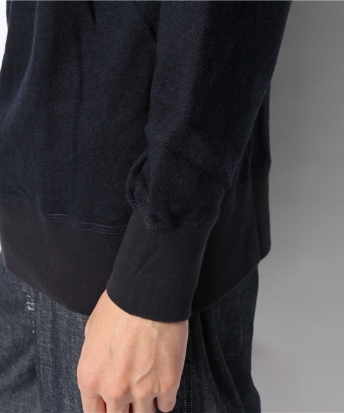 BEAMS(ビームス)の「SBTRACT×BEAMS / 別注 クルースウェット(スウェット・メンズ・ネイビー・LARGE/SMALL/MEDIUM)」の5枚目の写真