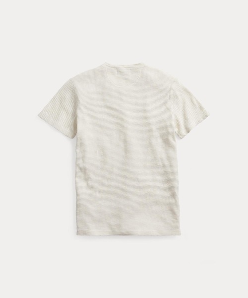 ワッフルニット コットン ヘンリー（Tシャツ/カットソー）｜RRL