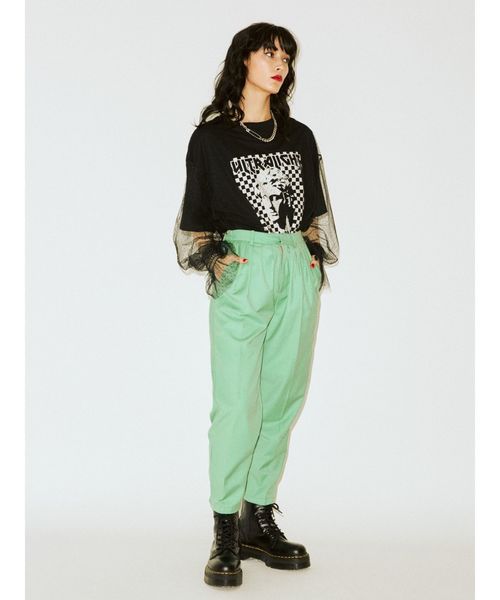 jouetie（ジュエティ）の「オーバーチュールロックT（Tシャツ/カットソー・レディース・ブラック/オフホワイト/ピンク・MEDIUM）」の12枚目の写真