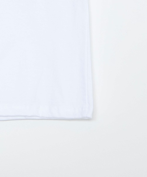 DING（ディング）の「DING/キャンディスリーブ肩あきロングTシャツ（Tシャツ/カットソー・レディース・ホワイト/ブラック・FREE）」の19枚目の写真