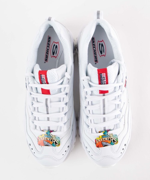 SKECHERS(スケッチャーズ)の「WEGO/SKECHERS ENERGY TIMELESS VISION(スニーカー・メンズ・ホワイト・MEDIUM/LARGE/X-LARGE)」の12枚目の写真