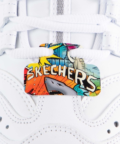 SKECHERS(スケッチャーズ)の「WEGO/SKECHERS ENERGY TIMELESS VISION(スニーカー・メンズ・ホワイト・MEDIUM/LARGE/X-LARGE)」の5枚目の写真