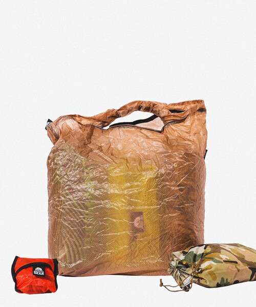Granite Gear（グラナイトギア）の「GRANITE GEAR / AIR GROCERY BAG エコバッグ（エコバッグ/サブバッグ・レディース・ホワイト/パープル/カーキ/オレンジ/ブラック/ピンク/チャコールグレー/ブルー・ONE SIZE）」の13枚目の写真