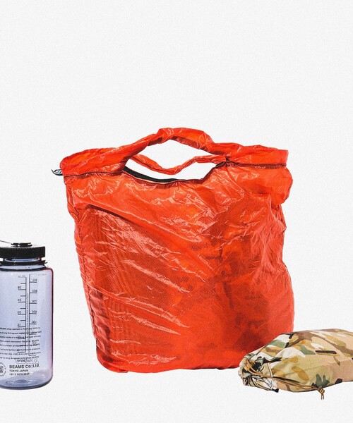 Granite Gear（グラナイトギア）の「GRANITE GEAR / AIR GROCERY BAG エコバッグ（エコバッグ/サブバッグ・レディース・ホワイト/パープル/カーキ/オレンジ/ブラック/ピンク/チャコールグレー/ブルー・ONE SIZE）」の14枚目の写真