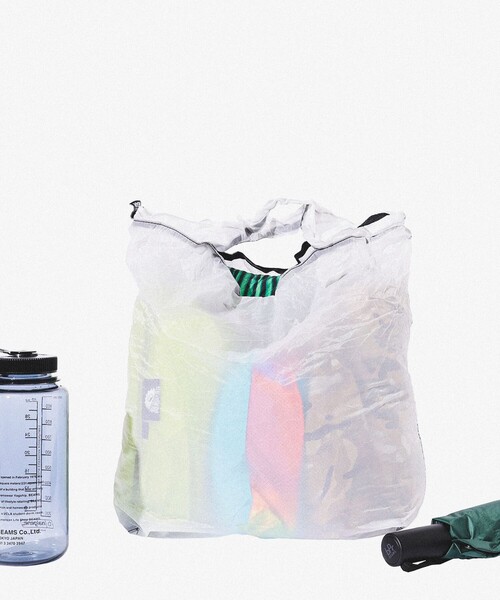 Granite Gear（グラナイトギア）の「GRANITE GEAR / AIR GROCERY BAG エコバッグ（エコバッグ/サブバッグ・レディース・ホワイト/パープル/カーキ/オレンジ/ブラック/ピンク/チャコールグレー/ブルー・ONE SIZE）」の2枚目の写真