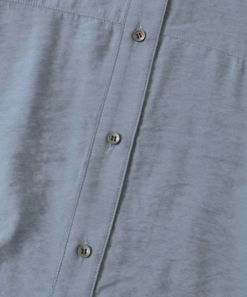 LAATO（ラート）の「DEFORMED COLLAR SHIRTS（シャツ/ブラウス・レディース・パープル/オフホワイト/ブルー・FREE）」の11枚目の写真