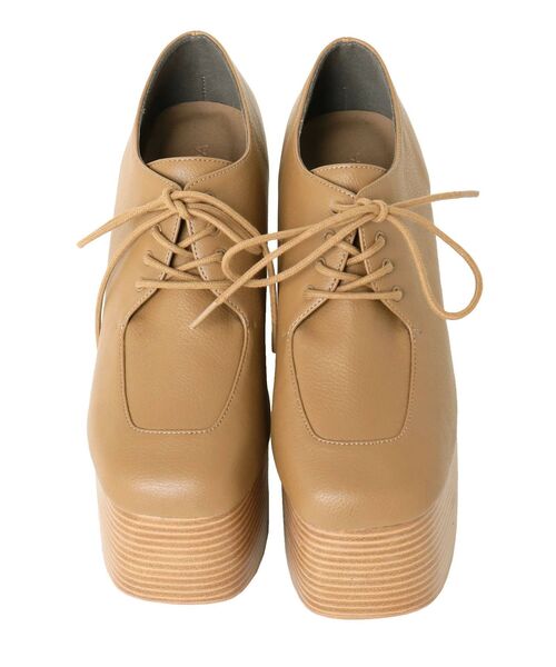 EMODA（エモダ）の「ラウンドバルキーシューズ（ローファー・レディース・ブラック/ベージュ/レッド・SMALL/MEDIUM/LARGE）」の18枚目の写真