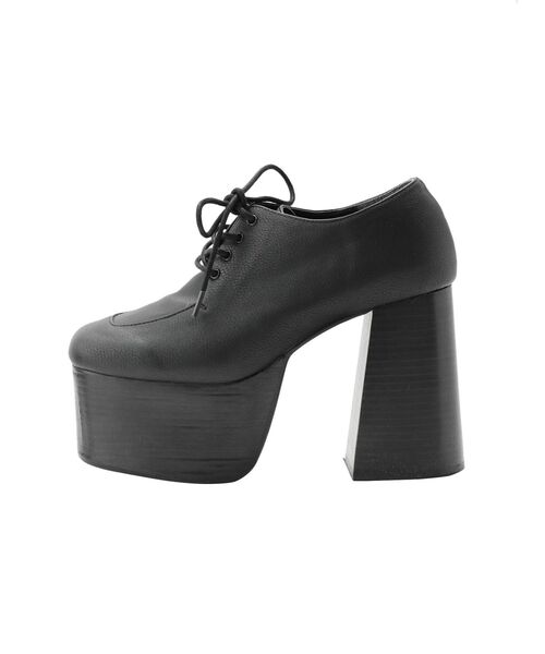 EMODA（エモダ）の「ラウンドバルキーシューズ（ローファー・レディース・ブラック/ベージュ/レッド・SMALL/MEDIUM/LARGE）」の21枚目の写真