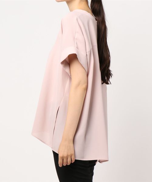 ADAM ET ROPE'（アダムエロペ）の「エステルツイルドルマンブラウス（シャツ/ブラウス・レディース・グリーン/ダークブラウン/ピンク/ホワイト・FREE）」の20枚目の写真