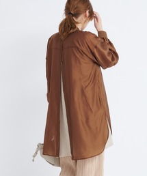 DouDou | BIGシアードレスシャツ(シャツ/ブラウス)